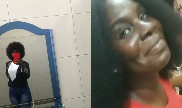 Hair length before (L) and after (R)